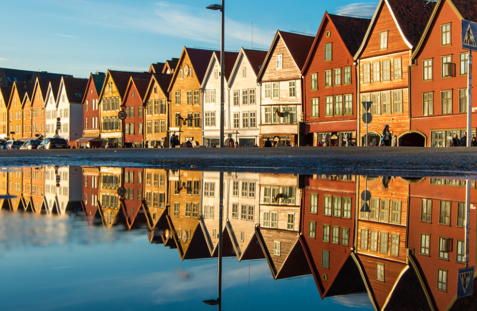 Bryggen (Old Wharf), Bergen, Norway